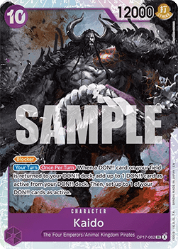 Kaido (OP17-062) (V.1) Immagine principale del prodotto