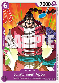 Scratchmen Apoo (OP17-070) (V.1) Immagine principale del prodotto