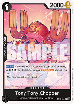 Tony Tony.Chopper (OP17-084) Immagine principale del prodotto