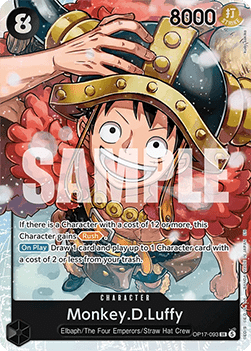 Monkey.D.Luffy (OP17-093) (V.1) Immagine principale del prodotto