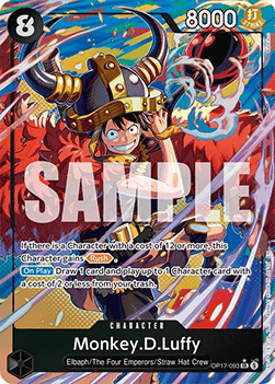 Monkey.D.Luffy (OP17-093) (V.2) Immagine principale del prodotto