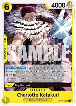Charlotte Katakuri (OP17-103) Immagine principale del prodotto