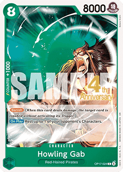 Howling Gab (OP17-024) Immagine principale del prodotto