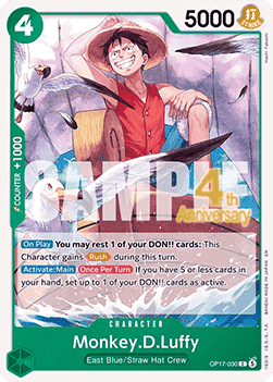 Monkey.D.Luffy (OP17-030) Immagine principale del prodotto