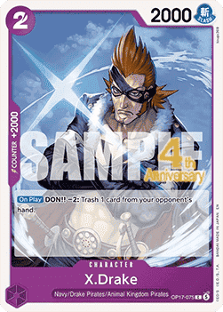 X.Drake (OP17-075) Immagine principale del prodotto