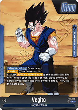 Vegito // Vegito (FB05-025) [Fusion World] (V.1 - Leader) Immagine principale del prodotto
