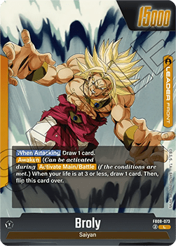 Broly // Broly (FB08-073) [Fusion World] (V.1 - Leader) Immagine principale del prodotto