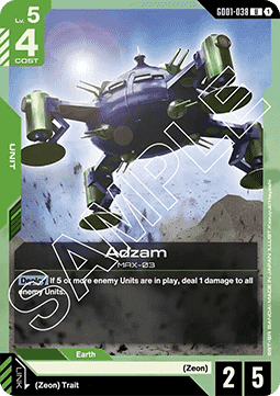 Adzam (GD01-038)