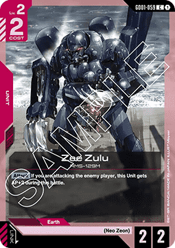 Zee Zulu (GD01-059)