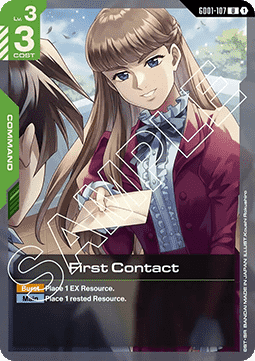 First Contact (GD01-107) Immagine principale del prodotto