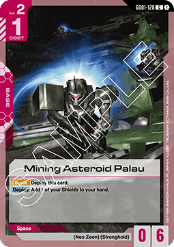 Mining Asteroid Palau (GD01-128) Immagine principale del prodotto