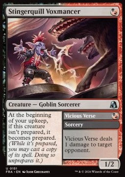Stingerquill Voxmancer // Vicious Verse Immagine principale del prodotto