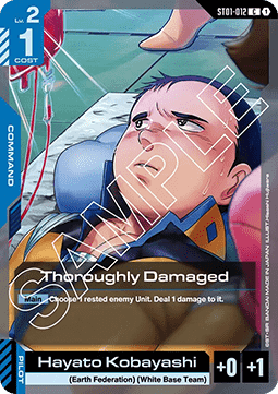 Thoroughly Damaged (ST01-012) (V.1 - Common) Immagine principale del prodotto