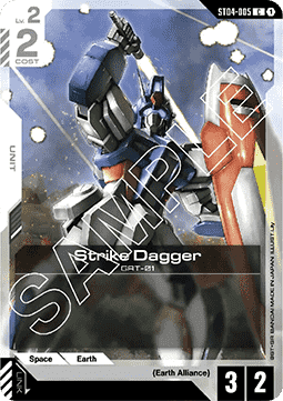 Strike Dagger (ST04-005) (V.1 - Common) Immagine principale del prodotto