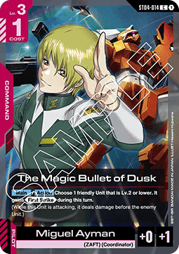 The Magic Bullet of Dusk (ST04-014) (V.1 - Common) Immagine principale del prodotto