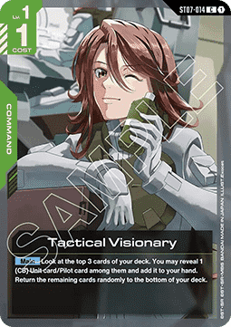 Tactical Visionary (ST07-014) (V.1 - Common) Immagine principale del prodotto