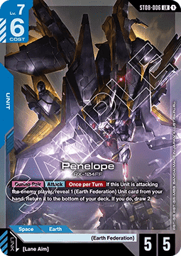 Penelope (ST08-006) (V.1 - Legendary Rare) Immagine principale del prodotto