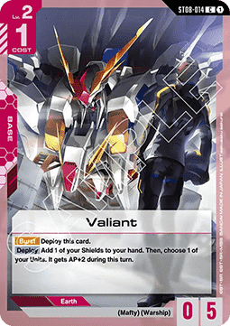 Valiant (ST08-014) (V.1 - Common) Immagine principale del prodotto
