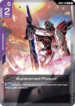 Awakened Power (GD02-110) Immagine principale del prodotto