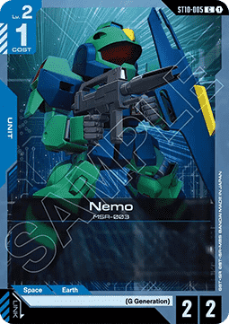 Nemo (ST10-005) (V.1 - Common) Immagine principale del prodotto