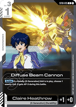 Diffuse Beam Cannon (ST10-015) (V.1 - Common) Immagine principale del prodotto
