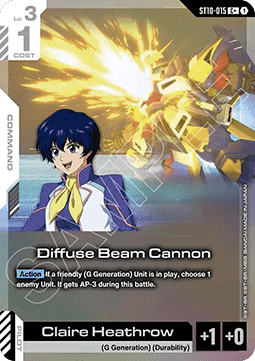 Diffuse Beam Cannon (ST10-015) (V.2 - Common +) Immagine principale del prodotto