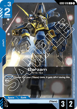 Barzam (GD02-016)