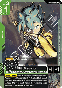 Flit Asuno (GD02-088) (V.1 - Rare) Immagine principale del prodotto