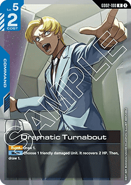 Dramatic Turnabout (GD02-100) (V.1 - Rare)