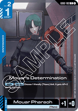 Mouar's Determination (GD02-102)