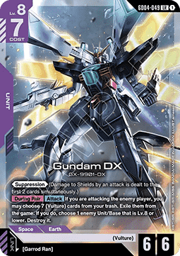 Gundam DX (GD04-049) (V.1 - Legendary Rare)
