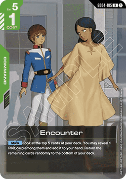 Encounter (GD04-105) (V.1 - Rare)