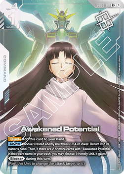 Awakened Potential (GD03-118) (V.1 - Rare +)
