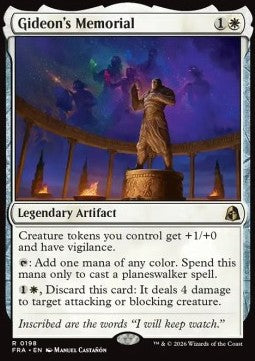 Gideon's Memorial Immagine principale del prodotto