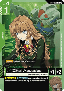 Chall Acustica (EB01-068) Immagine principale del prodotto