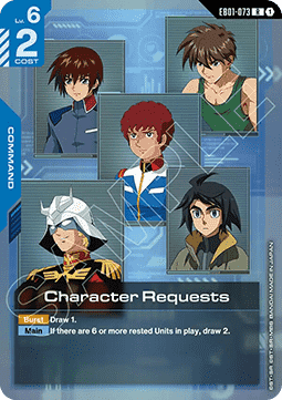 Character Requests (EB01-073) Immagine principale del prodotto