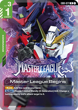 Master League Begins (EB01-077) Immagine principale del prodotto