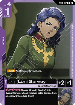 Loni Garvey (ST11-012)