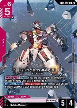 Gundam Aerial (ST13-006) Immagine principale del prodotto