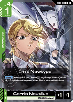 I'm a Newtype (ST13-013) Immagine principale del prodotto