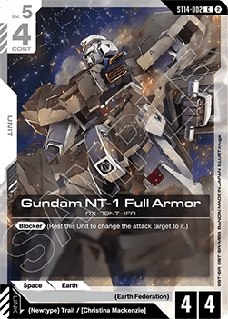 Gundam NT-1 Full Armor (ST14-002) Immagine principale del prodotto