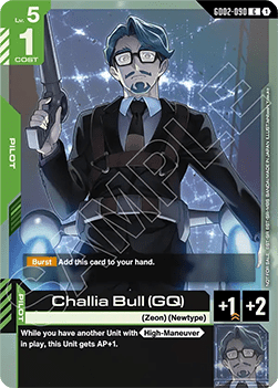 Challia Bull (GQ) (GD02-090) (V.1 - Common)