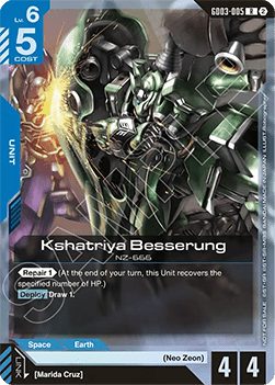 Kshatriya Besserung (GD03-005) (V.1 - Rare)