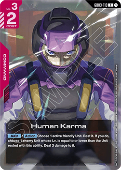 Human Karma (GD03-113) (V.1 - Common) Immagine principale del prodotto
