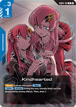 Kindhearted (GD04-101) (V.1 - Rare)