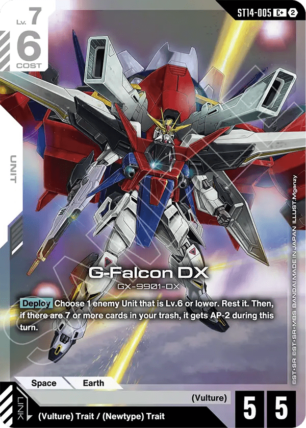 G-Falcon DX (ST14-005) (V.2 - Common +)