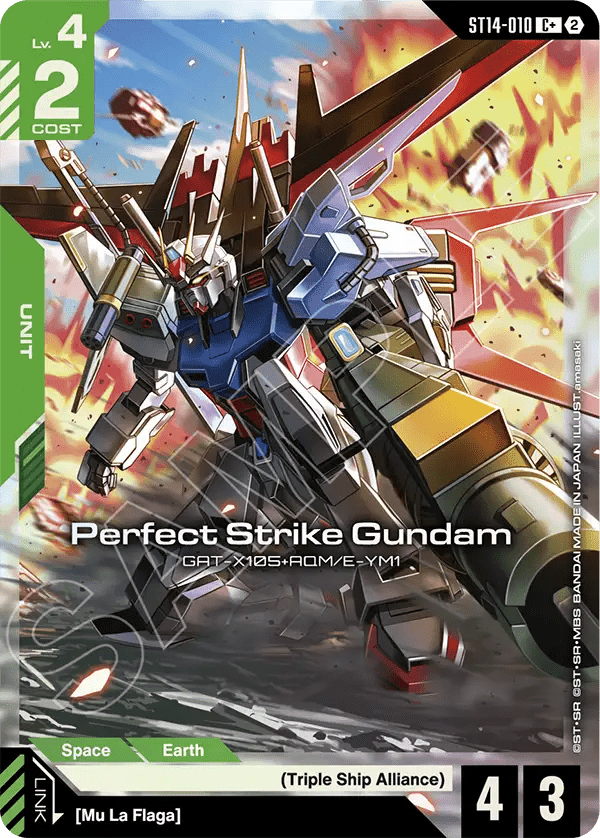 Perfect Strike Gundam (ST14-010) (V.2 - Common +)