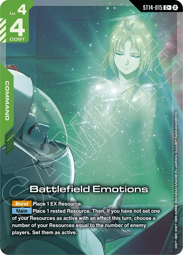 Battlefield Emotions (ST14-015) (V.2 - Common +)
