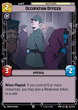 Occupation Officer