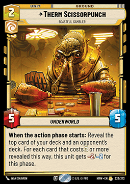Therm Scissorpunch, Boastful Gambler